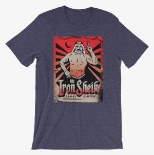 Iron Sheik "poster" T-shirt - What's This ? Bella + Canvas / Unisex Short Sleeve