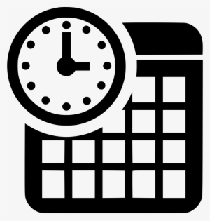 Date And Time Comments - Date And Time Icon Png