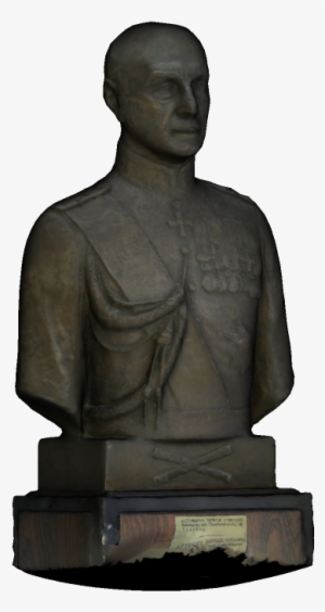 Bust Of Alexander Papagos - Bronze Sculpture