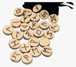 Elder Futhark Wood Runes Set