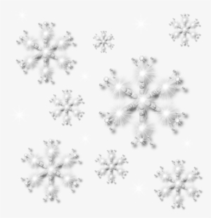Silver Snowflakes Png Download - Silver Snow Flake Png Hd