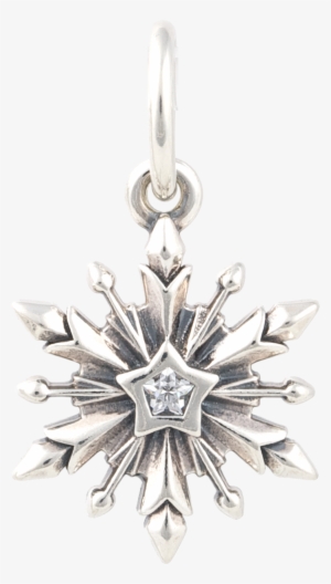 Authentic Pandora Silver Disney Frozen Snowflake Charm