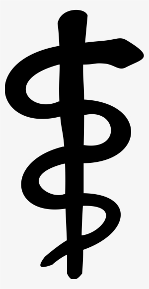 Open - Rod Of Asclepius Png