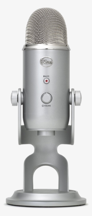 Blue Microphones Yeti Usb Microphone - Blue Microphones Yeti - Microphone - Silver