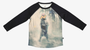 Stella Mccartney Kids Max T-shirt Mystic Yeti - Stella Mccartney Kids Printed T-shirt
