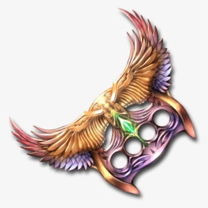 Archangel Brass Knuckles - Throwing Axe