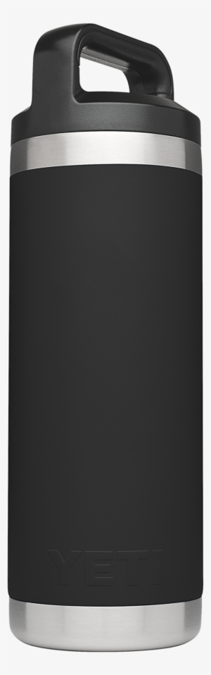 Picture Of 18 Oz Yeti Rambler Bottle Black - Yeti 26 Oz Rambler