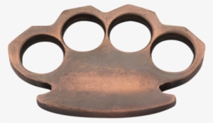 Steam Punk Solid Metal Copper Knuckles - Brass