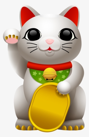 Lucky Cat Png Clip Art - Cat