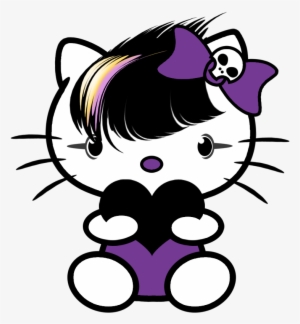 Emo Love Kitty - Hello Kitty