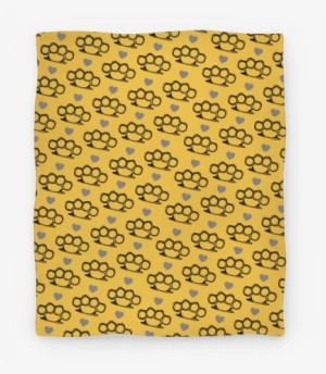 Brass Knuckle Blanket Blanket - Hello Kitty Brass Knuckles