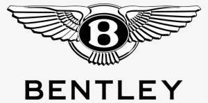 Bentley Logo Design Bentley Symbol, Bentley Logo, Bentley - Lamborghini Logo Black And White