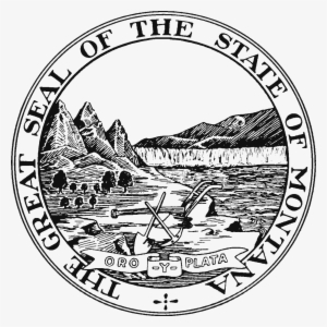 Montana Symbols Coloring Pages - Montana State Seal To Color