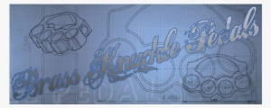 Brass Knuckle Pedals Graphic - Graffiti