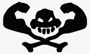 Free Download Of Skull And Crossbones Icon Clipart - Clip Art