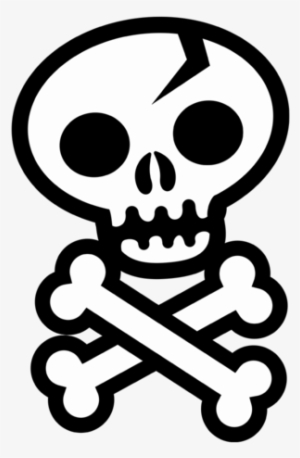 Skull And Crossbones - Coloring Page Skull And Bones
