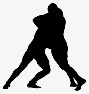 Free Png Sport Wrestling Silhouette Png Images Transparent - Woman Walking Silhouette Png