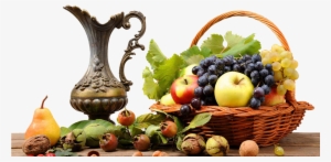 Fruits In Basket Transparent Images