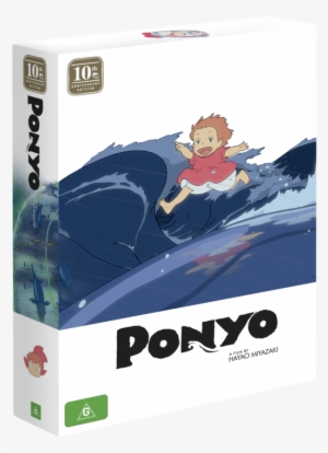 "beautiful Film Made Even More Beautiful By This Incredible - Ponyo On The Cliff By The Sea Dvd Age