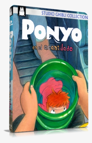 Ponyo En El Acantilado Caratula Cover Dvd 3d - Ponyo On The Cliff - Japanese Style