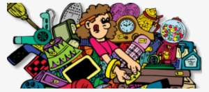 Cropped Clutter Clipart Clutter U296 2 - Simplify Your Life