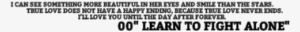 New Black Text Png - Alone But Happy Text Png