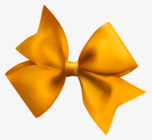 Orange Bow Png - Ribbon