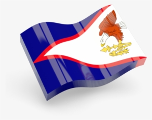 American Samoa Flag Icon - Waving Cambodia Flag Png Png