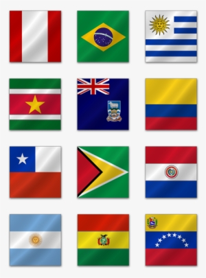 Sud American Flags Icon Pack By Alpak - Icon