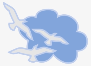 Birds Flying Into The Sky Clip Art At Clker - Birds In The Sky Clipart