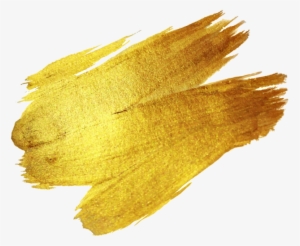 Gold Brush Stroke Png