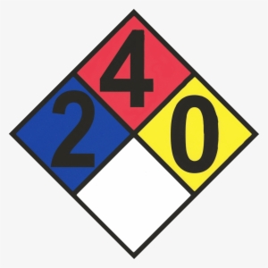 Hazardous Material Propane Placard - Nfpa 704 1 3 0