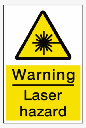 Laser Hazard Sign - Working At Heights Sign - 600x600 PNG Download - PNGkit