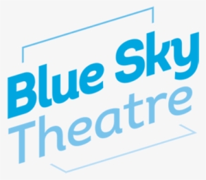 Blue Sky Theatre Logo Rgb Rev Colour Small - Blue