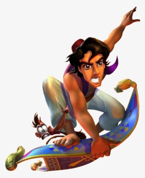 Aladdin On His Carpet