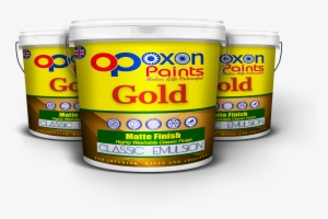 Gold Paint Bucket 3in1