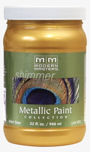 Metallic Paint - Pale Gold - Modern Masters Me200 1 Qt. Pale Gold Metallic Paint