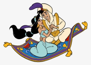 Aladdin, Jasmine Aladdin, Jasmine On Magic Carpet - Jasmine And Aladdin Png