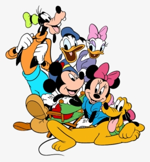 Cruise Clipart Goofy - Mickey Mouse Minnie Mouse Donald Duck Daisy Duck Goofy