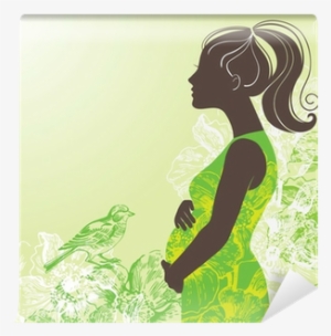 Pregnant Woman Silhouette