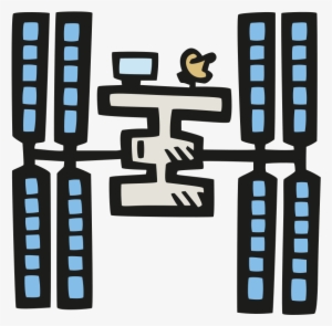 Download Svg Download Png - International Space Station Icon