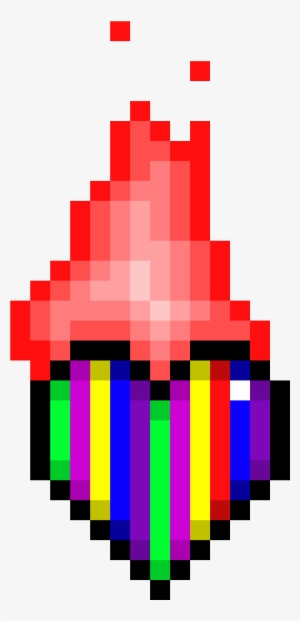 Soul Undertale Png - 8 Bit Heart