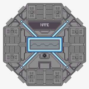 Space Station - Space Station Top Down