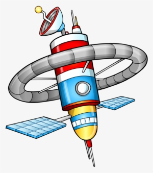 Фотки The Final Frontier, Space Station, Outer Space, - Space Station Cartoon Png