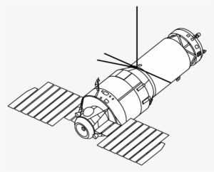 Illustration Of Soviet Almaz Space Station - Salyut 3