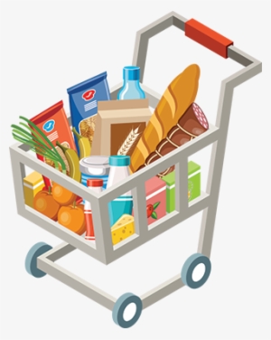 Online Grocery Store Vector