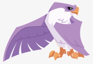 Purple Falcon - Animal Jam Character Falcon