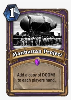 Mankind Invented The Atomic Bomb, But No Mouse Would - Hearthstone Dark Possession