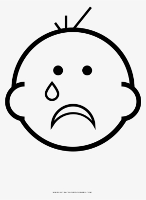 Baby Crying Coloring Page - Mother