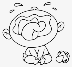 Desenho De Um Bebe Chorando